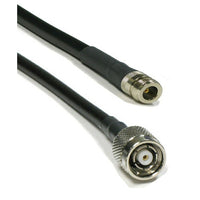 Turmode WF6010 6' Wifi Antenna Cable, 3.5" x 0.4" x 3.5", Black-6' N Female to TNC-RP Male LMR100 Cable