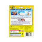 Crayola Washable Markers - Wedge Tip - Assorted Colours - 8 Pack-Wedge tips for thick or thin lines