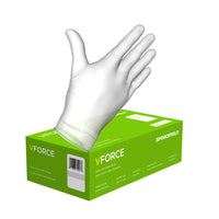 Forcefield Vinyl Powder-Free Medical Gloves - Small - 100 Pack-Medical grade