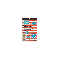 Eureka Stickers Book, Cat In The Hat, 2144 Pack (EU-609690)-Size: 9 3/8" x 5 3/4"