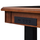 Koble Danee 49.2"W Adjustable Standing Desk - Brown-Type C port X1