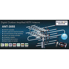Electronic Master Remote Controlled HDTV Antenna, 22" x 40" x 14", Silver-VHF/UHF receivable