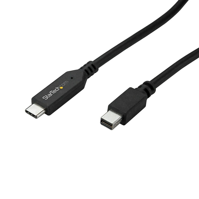 StarTech USB-C to Mini DisplayPort Cable, 3', Black (CDP2MDPMM1MB