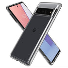 Spigen Crystal Hybrid Case for Google Pixel 6 Pro - Crystal Clear-Crystal clear