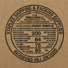 Staples Corrugated Boxes - 24" L x 16" W x 16" H - 10 Pack-200 lb. test corrugated fibreboard