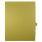 Mark Maker Legal Exhibit Index Tab Buff Single Tabs, 1/25th Cut, Letter Size, No Holes, Number 40, 25 Pack-Buff Single Tabs, 1/25th Cut