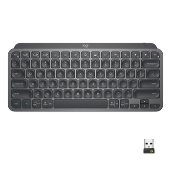 ロジテック MX KEYS MINI logitech US配列 パールグレー Logitech MX Keys Mini Wireless Illuminated Keyboard for Business
