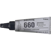 Loctite Quick Metal 660 Press Fit Repair Retaining Compound, 50 Ml, Tube, Silver - 2 Pack-Colour: Silver