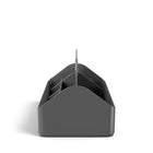 Poppin Organizer Caddy - Dark Grey-Made of polystyrene with a matte finish