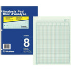 Blueline Analysis Pad, A5208, 8 Columns-A5208, 8 Columns