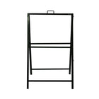 Futech Aframe013 Metal A-Frame Sidewalk Sign Holder, 24"W x 36"H insert size-Top loading insert