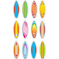 Teacher Created Resources 2.625" Mini Accents Surfboards, 216 Pack (TCR5537)-Classroom Decorative Mini Accents