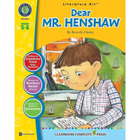 eBook: Dear Mr. Henshaw Literature Kit (PDF version - 1-User Download) - ISBN 978-1-55319-447-7 - Grade 5 - 6-You will receive two emails: one confirming your entire order, and one with a "Download Software" buttonYou can download immediately or return to your email to download later