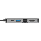 Targus DOCK419TT USB-C DspPt Alt Mode Single 4K HDMI/HD VGA Dock (DV4K) with 100W Pass-thru-Connect quickly and securely to the internet with the Gigabit Ethernet port