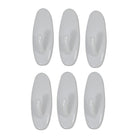 Kubota 6pc Plastic Hooks, 6 Pack-Perfect for hanging light items