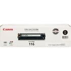 Canon 116 Black Toner Cartridge-Black toner produces sharp, professional documents