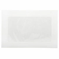 JAM Paper 6" x 9" Booklet Commercial Window Envelopes - White - 25 Pack -White Envelope