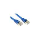 StarTech S45PATCH6BL 6' Cat 5e Snagless Patch Cable, Blue-RJ-45 Male connector on both sides for dependable network connectivity