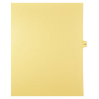 Mark Maker Legal Tabs - Letter Size - Buff - 1/15th cut - 25 tabs per package - 5 packages Pack - Number 172-Buff SingleTabs