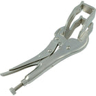 Dynamic Tools 9" Locking Welding Clamp-Unique release lever design prevents painful accidental pinching of hands and fingers.