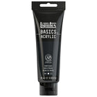 Liquitex Basics Acrylic Paint 1046244, Ivory Black, 118 mL Tube-Formulated with fine art pigments artist can depend on.