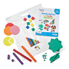 Hand2Mind Take-Home Manipulative Kit - Grades 3-5 - Multicolor-Each kit comes in a resealable bag and an easy-to-follow guide that explains to parents how each manipulative is used and gives example activities for each.