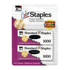 Charles Leonard Standard Staples, Assorted, 6000 Pack (CHL80262)-Brilliant colours to enhance your stapled documents