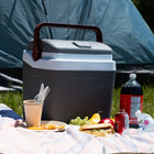 Koolatron P25 Fun Kooler (12v)-Features a flip-lock handle for easy carrying