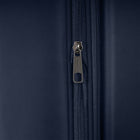Bugatti Nashville 25.25" Hybrid Hardside/Softside Spinner Check-in Luggage - Navy-Precise control and smooth, quiet rolling