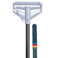 Marino Snap-n-Go 54" Fiberglass Handle - Grey with Colour Rings-Snap-N Go Mop Handle