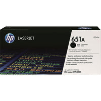 HP 651A (CE340A) Black Original LaserJet Toner Cartridge-Standard toner cartridge yields up to 13500 pages