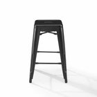 Plata Decor Tolix 26"H Stool - Black - 2 Pack-Backless