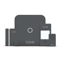 Veho Cave Wireless Smart Home Security Starter Kit-Cave is fully app controlled, set alarms when away from home or add an IP camera to your system and view your home remotely