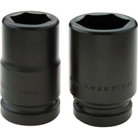 Gray Tools 1-7/8" X 1" Drive, 6 Point Deep Length, Impact Socket-Size: 1 7/8"