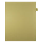 Mark Maker Legal Exhibit Index Tab Buff Single Tabs, 1/15th Cut, Letter Size, No Holes, Number 48, 25 Pack-Buff Single Tabs, 1/15th Cut