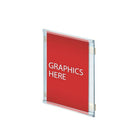 Azar Displays Adhesive-Back Nameplate, 6" x 7", 10 Pack (199624)-Made from Styrolux/PVC