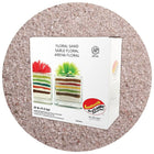 Sandtastik Floral Coloured Sand, 25 lb (11.3 kg) Box, Light Silver-Coarse grain with natural sparkle throughout