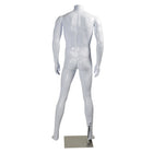 Eddie's Male Sport Mannequin - Wide Stance - White (150561-1)-ABS - provides superior strength and durability