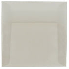 JAM Paper 6 x 6 Square Envelopes, Platinum Translucent Vellum, 250 Pack (PACV576H)-Platinum translucent envelope