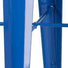 Flash Furniture Metal Indoor/Outdoor Bar Table Set with 2 Backless Barstools, Blue (CH31330B230SQBL)-330 lbs. Weight Capacity