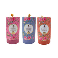 Grandma Wild's Victorian Floral Tub Biscuits Assortment - 150g - 3 Pack-Butter Salted Caramel Shortbread Biscuits