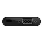 Belkin USB-C To VGA Adapter 60W Power Delivery - Black-Pass-Through power up to 60W with USB POWER Delivery