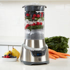 Kenmore Elite 5-Speed Countertop Blender Plus Travel Cup-Powerful 1.3 HP motor pulverizes ice
