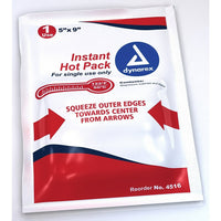 Dynarex 4516 Instant Hot Packs, 24 Pack-Ideal for reducing swelling, minor sprains, burns, nosebleeds and headaches