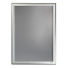 SECO Snap Poster Frame Case, 36 x 48 Inches, Silver-Quick snap spring hinged front load frame makes it quick and easy to switch posters and pictures