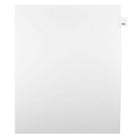 Mark Maker Legal Exhibit Index Tab White Single Tabs, 1/25th Cut, Letter Size, No Holes, Number 103, 25 Pack-White Single Tabs, 1/25th Cut