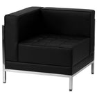 Flash Furniture  Hercules Imagination Series Leather Sectional and Sofa Set, 10 Pieces, Black (ZBIMAGSET19)-Flash Furniture 5 Year Limited Product Warranty