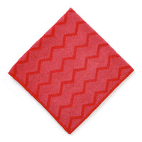 Rubbermaid HYGEN Microfibre Cloth - Red 16" x 16"-High-quality, 16-split microfiber