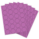 JAM Paper Circle Round Label Sticker Seals - 1-2/3" Diameter - Violet Purple - 120 Pack -Size: Medium, 1 2/3 Inch Diameter, Perfect size for sealing envelopes and labeling anything to keep you organized