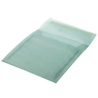 JAM Paper 5.5 x 5.5 Square Envelopes, Ocean Blue Translucent Vellum, 50 Pack (PACV502I)-Paper Weight: 30 lbs.